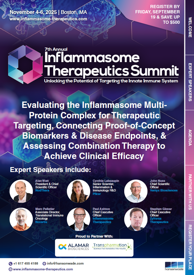 7th Inflammasome Therapeutics Summit Brochure
